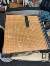 X-Acto Heavy Duty Guillotine Paper Trimmer Wood Base 12"x15" Art Craft Cutter