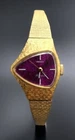 SEIKO Ladies' Vintage Watch 1104-7100 - Dragon Eye Magenta  Dial - Working - VGC