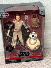 New Disney Store Star Wars Elite Series Rey & BB-8 Die Cast Figures