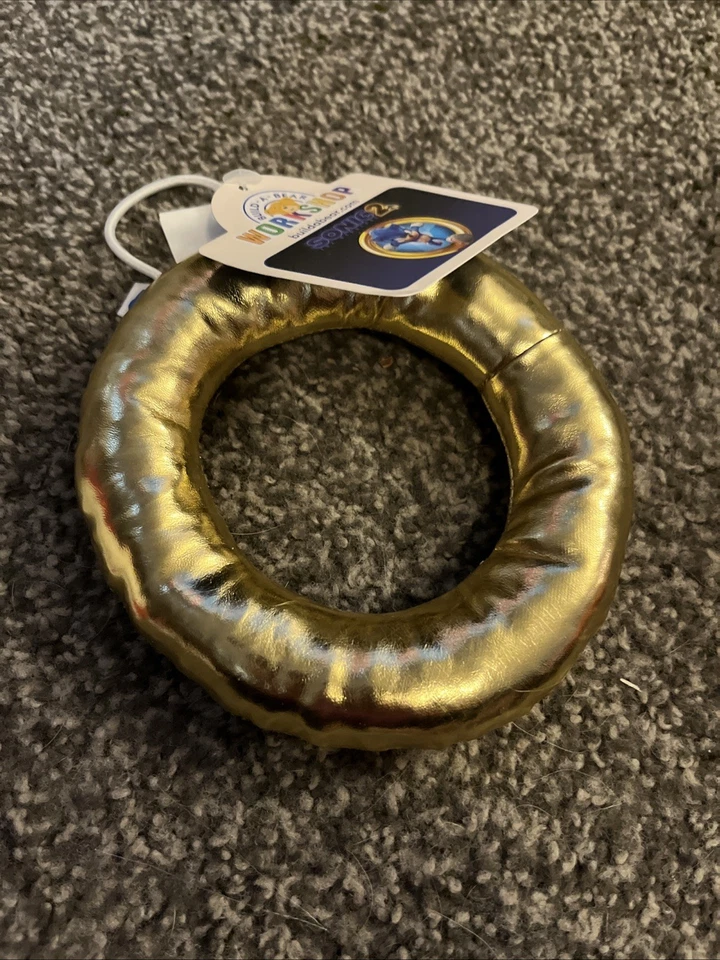 Build a Bear Workshop Sonic - Anillo, zapatos y dormitorio. Nuevo con etiquetas Foto 4 de 4