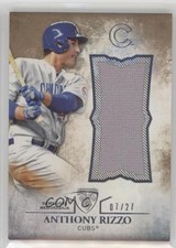 2015 Triple Threads Unity Single Jumbo Relics Sepia 7/27 Anthony Rizzo 0qo1