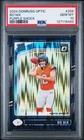 2024 PANINI DONRUSS OPTIC PURPLE SHOCK #209 BO NIX ROOKIE RC PSA 10