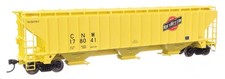 Walthers HO 910-49035 3-bay Covered Hopper Chicago North Western 178218