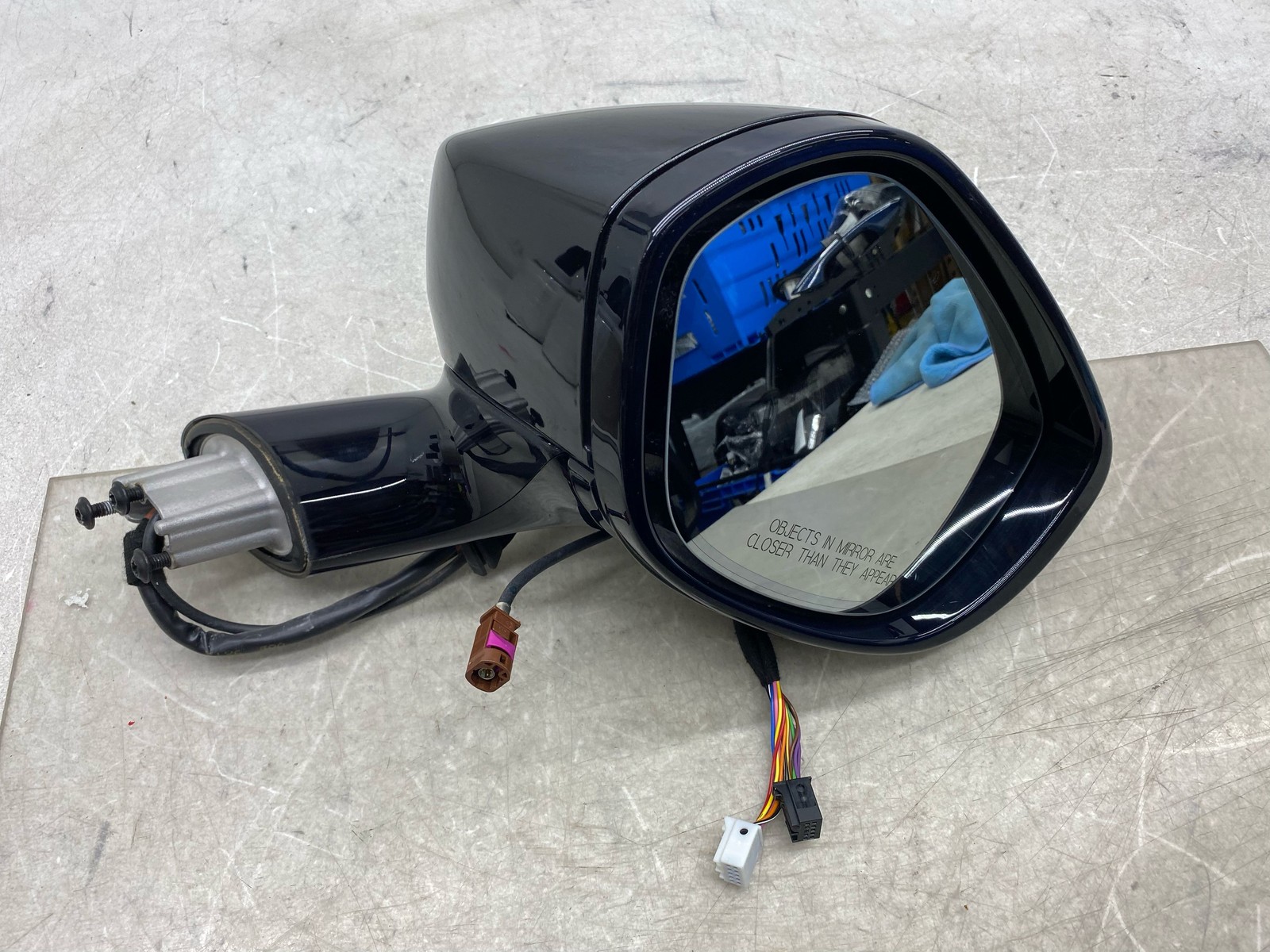 2020-2025 ASTON MARTIN DBX OEM FRONT RIGHT HEATED DOOR MIRROR W/ BLIND SPOT