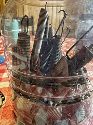 Tension SPRINGS, Most 30 Years Old, my LARGER  category