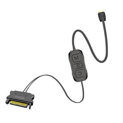 AR-1 RGB Controller Cable 5V 3 Pin to SATA AURA ARGB Mini Control HUB Adapter