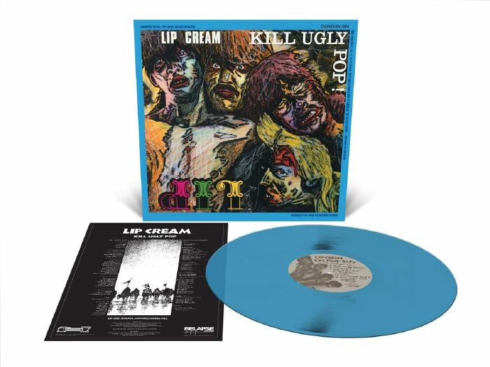 LIP CREAM - Kill Ugly Pop - Vinyl (heavyweight clear blue vinyl LP)