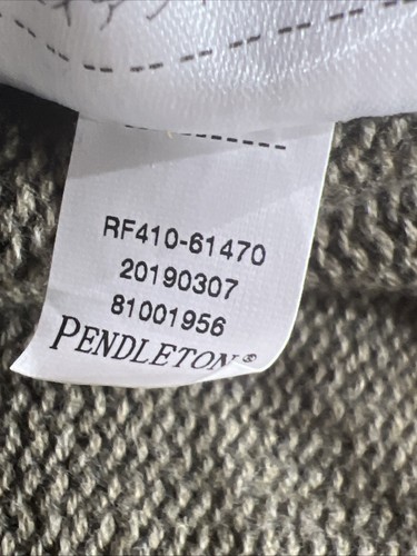 Herren X-Large Pendleton Kreuz Motiv Pueblo Wolle Cardigan Schalkragen Neu mit Etikett - Bild 6 von 7