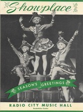 Radio City Music Hall Showplace Playbill Decemeber 1947 Christmas Gregory Peck