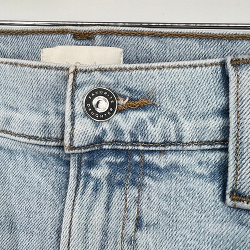 Jeans alla caviglia Favorite Daughter The Valentina vita super alta donna 27 blu - Foto 13 di 14