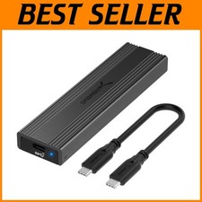 Fast Data Transfer M.2 NVMe/SATA Enclosure