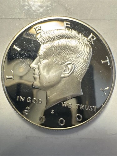 2000 S Silver Proof Kennedy  Half Dollar 90% Silver