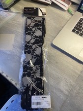 NEW IN PACKAGE Leg Avenue STRETCH LACE ELBOW LENGTH GLOVES BLACK