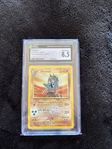 Omastar (1st Edition) graded CGC 8.5 for sale on eBay