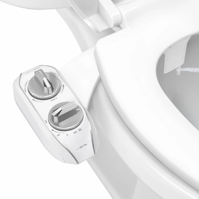 LUXE Bidet NEO 185 Plus Toilet Seat Attachment Dual Nozzle Self Cleaning Install