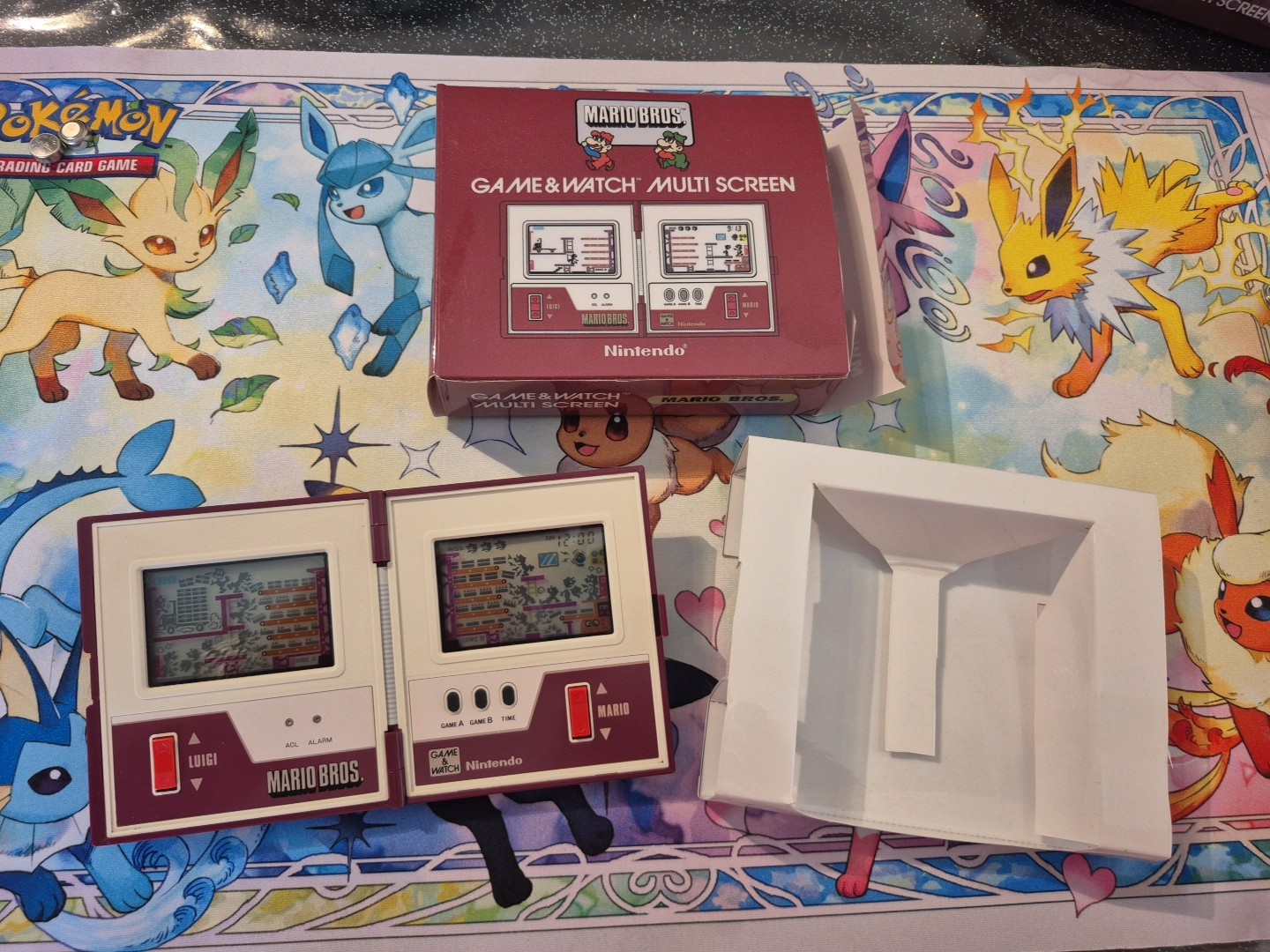 Game & Watch Mario Bros Multi Screen  MW-56 Testée Ok + Boîte Reprod