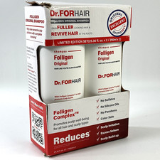 Dr. FORHAIR Folligen Original Shampoo, 2 Pack 25.36 fl oz 750ml x 2 