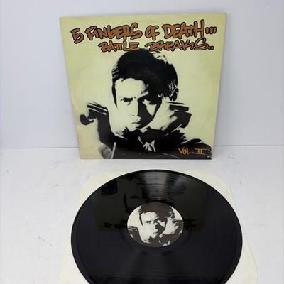 DJ Paul Nice    OOP 5 Fingers of Death Vol II / BATTLE BREAKS Vinyl  LP  PK 002