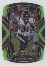 2020 Panini Select Club Level Neon Green Prizm Die-Cut David Johnson #226 0l1b