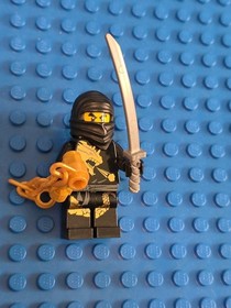 LEGO&reg; NINJAGO Cole DX 2520 2170 2509 The Golden Weapons Minifigure