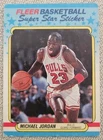 MICHAEL JORDAN 1988 FLEER BASKETBALL CARD #7 CHICAGO BULLS