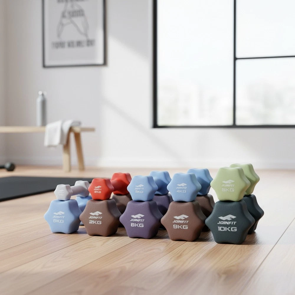 2X Anti Slip Dumbbells pair Weightlifting Dumbbell Set Barbell Gym Hand Weights