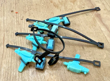 Vintage 1974 Mego Star Trek Original Lot of 5 Utility Belts with weapons etc