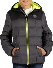 Gerry Boys' Torque Puffer Jacket Full-Zip Lightweight Water-Resistant - Medium