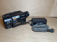 Sony Handycam NighShot CCD-TR416 Video 8 XR Camcorder 180x Digital Zoom  Tested