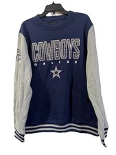 Dallas Cowboys Sweatshirt XL Embroidered Crewneck