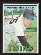 1967 Topps #164 Dwight Siebler - EX/EX+ Set Break!