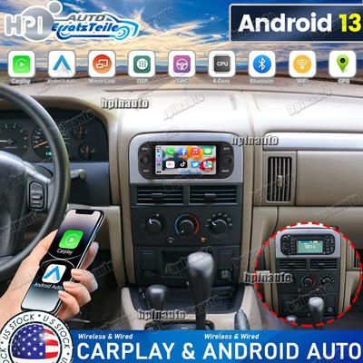 Android 13 Stereo Radio 9'' Android Head Unit GPS For 1999-04 Jeep Grand Cherokee