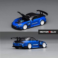 Motorhelix 164 Honda S2000 Js Racing Apex Blue Pearl Motorhelix 164 Honda S2000 Js Racing Apex Blue Pearl