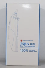 NEW FORA IR20b Medical-Grade Ear Thermometer Bluetooth