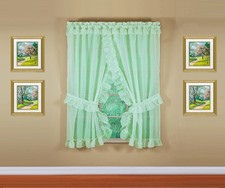 Today'S Curtain Todays Curtain Emelia Priscilla Sheer Pair 60 W X 63 L Sage