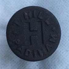 T. Hill Padiham old antique vintage soda ginger beer bottle top screw stopper