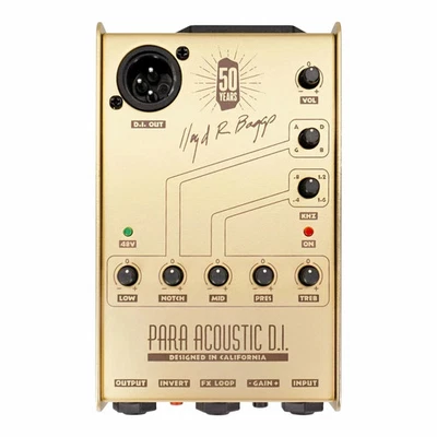 L.R. BOLSAS PARA ACOUSTIC D.I. 50th PREAMP Para Acoustic D.I. Oro - Imagen 1 de 4