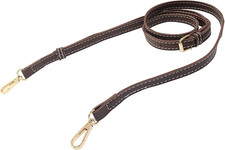 Leather Purse Strap, Brown Purse Straps Replacement, Adjustable Crossbody Should