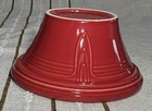 Fiesta Scarlet Red Hostess Art Deco  Serving Bowl Homer Laughlin USA Post 86
