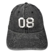 08 Black Rock Coffee Bar Slideback Hat Gray One Size Embroidered Otto
