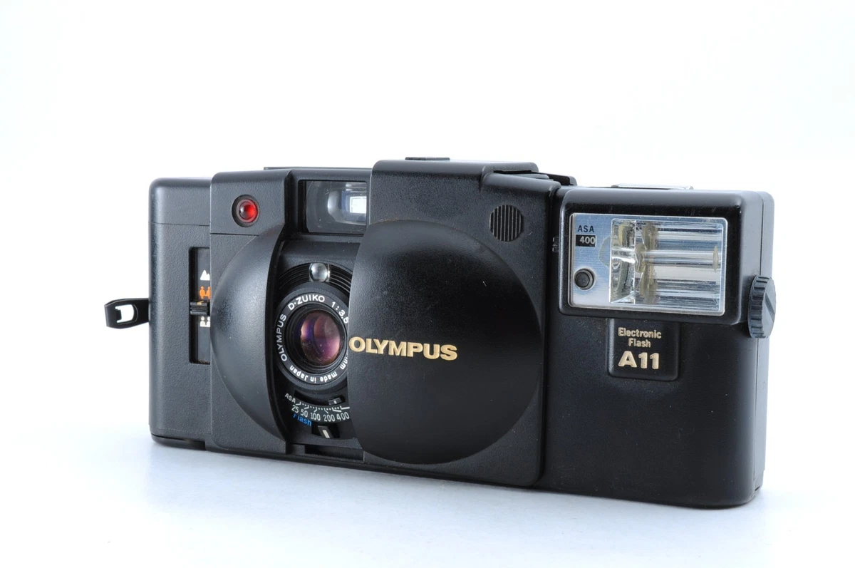 ★美品・完動品★オリンパス OLYMPUS XA A11 #1066 OLYMPUS XA フィルムカメラ A11フラッシュ付き Olympus XA Camera with