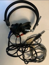 Vintage US Army Air Force Headphones HB-7 Headset