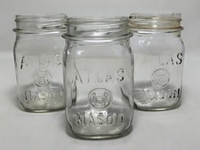 Hazel Atlas Jars Lot Of 3  Collectible Jars 1902 - 1964