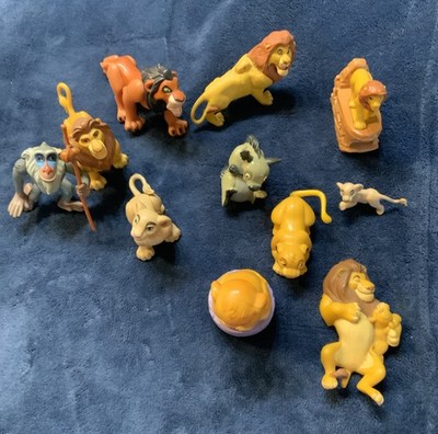 Disney s The Lion King Set Of Eleven Figures Disney Mufasa Simba Scar Rafiki