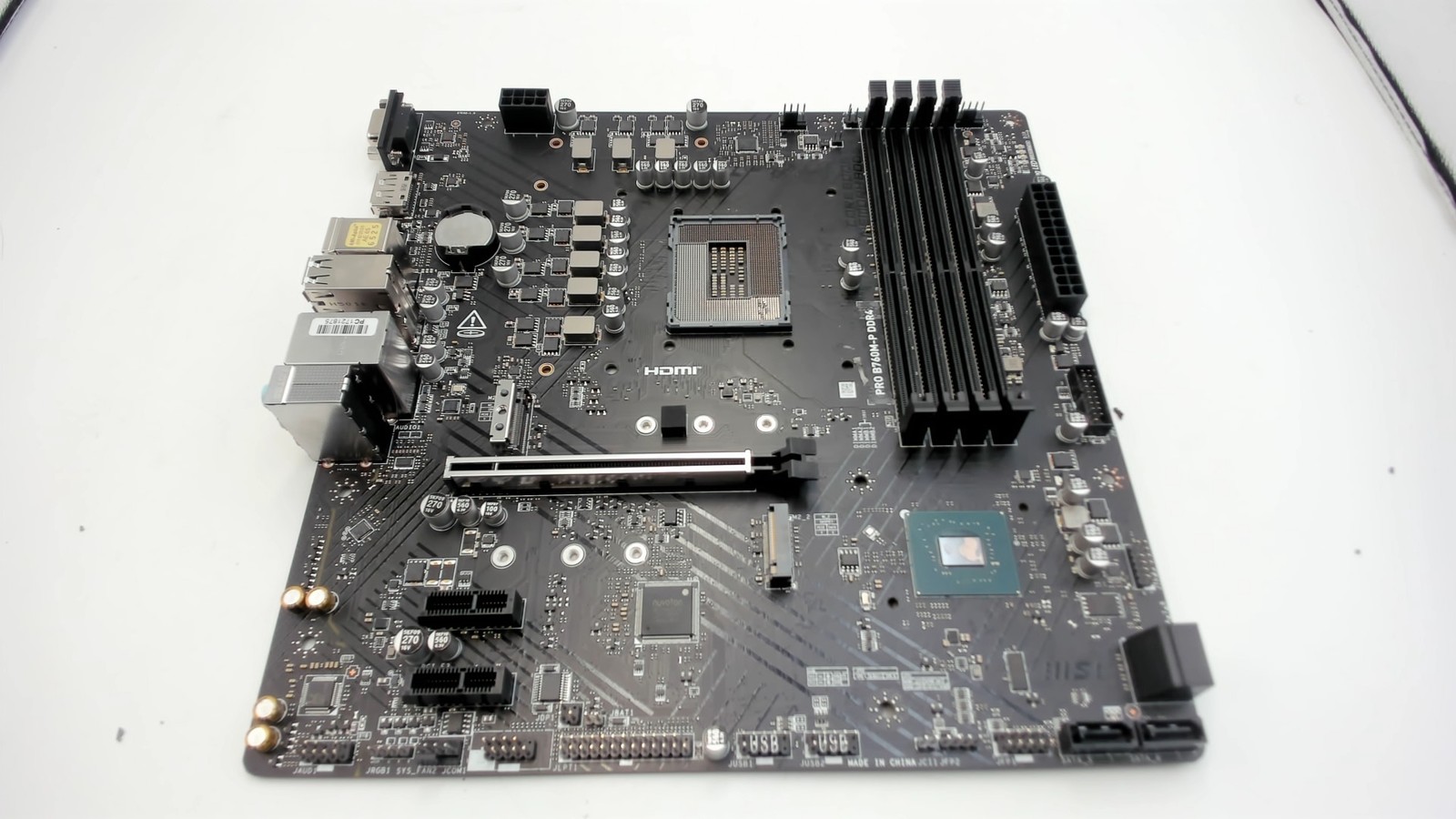 Motherboard MSI PRO B760M-P  Chipset Intel B760, LGA1700, HDMI, DP, VGA, mATX