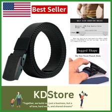Nickel-Free TSA-Approved Plastic Men's Belt