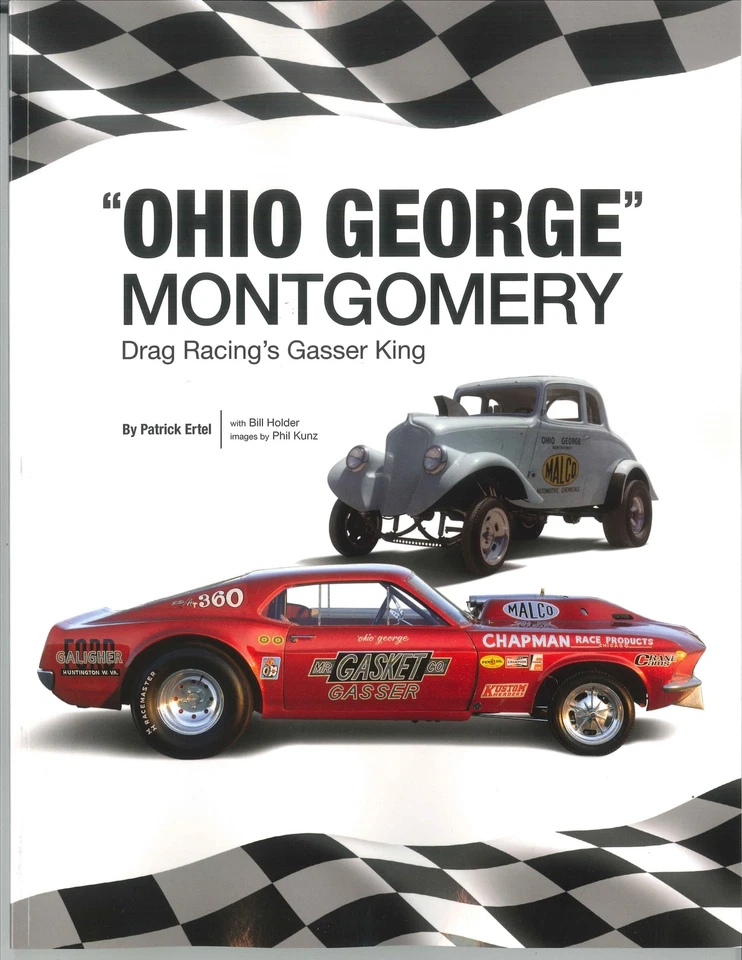 Juego de 2 libros Drag Racing en la década de 1970 Ohio George Montgomery Foto 3 de 3