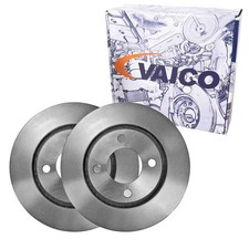 2x VAICO BREMSSCHEIBEN 280mm BELÜFTET VORNE passend für AUDI 80 CABRIOLET COUPE 