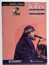 Dr. John Teaches New Orleans Piano Vol. 1 Paperback, 1997 Hal Leonard NEW