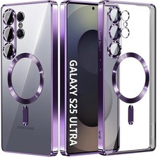 Compatible with Samsung Galaxy S25 Ultra Case Only .Magnetic Cover for S25 Ultra